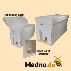 Ablegerkasten LR/DB (Dadan Blatt Größe) – Stabile Box für Ableger und Mini-Völker