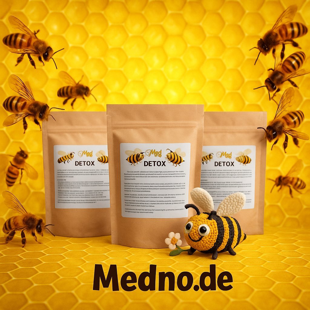 Beutel Apis Detox 500 g – Pulver zur natürlichen Entgiftung und Immunstärkung der Bienen