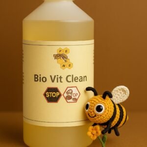 Flasche Bio Vit Clean – Natürliches Präparat zur Unterstützung der Varroa-Bekämpfung