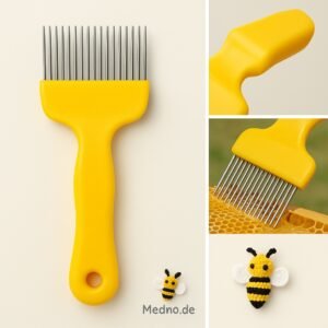 Entdeckelungsgabel aus PVC – Leichtes Werkzeug zum Entdeckeln von Honigwaben