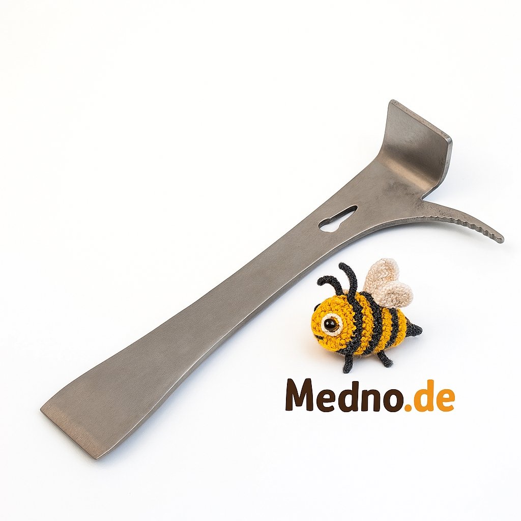 Imkermesser Typ L aus Edelstahl – Profi-Stemmeisen für Imkereiarbeiten