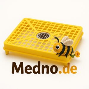 Königinnen-Absperrkäfig aus PVC – Blokator für die sichere Fixierung der Bienenkönigin