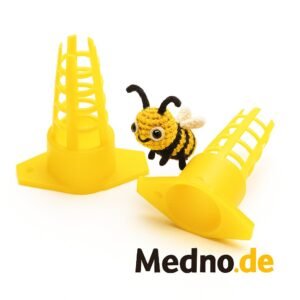 Schutzkäfig für natürliche Weiselzellen – Sicherer Käfig für Königinnenzellen im Bienenvolk