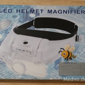 Kopflupe mit LED und Wechselobjektiven – Ideales Vergrößerungswerkzeug für filigrane Imkerarbeiten