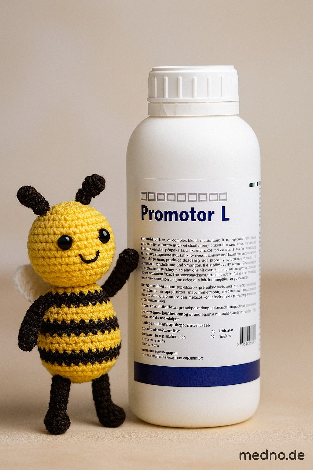 Flasche Promotor L Flüssigpräparat mit Aminosäuren und Vitaminen für Bienenvölker
