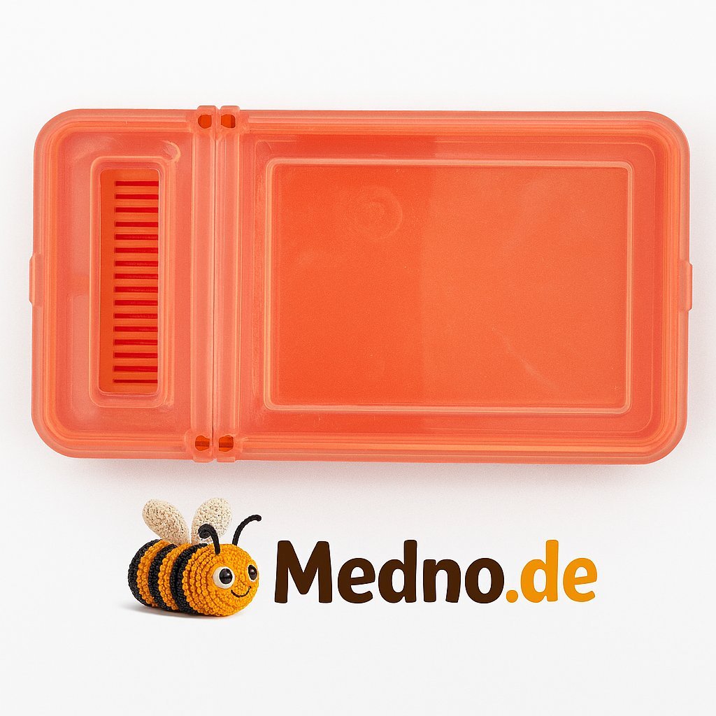 PVC Oberseiten-Fütterer 0,9 L (Vimeks) – Praktischer Flüssigfütterer für Bienenvölker