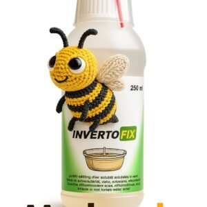 Flasche Invertofix Enzympräparat zur Zuckerumwandlung in Invertzuckersirup für Bienen