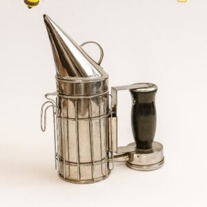 Großer RSF-Edelstahl-Smoker elektrisch mit Akku – Profi-Rauchgerät für Imkerei