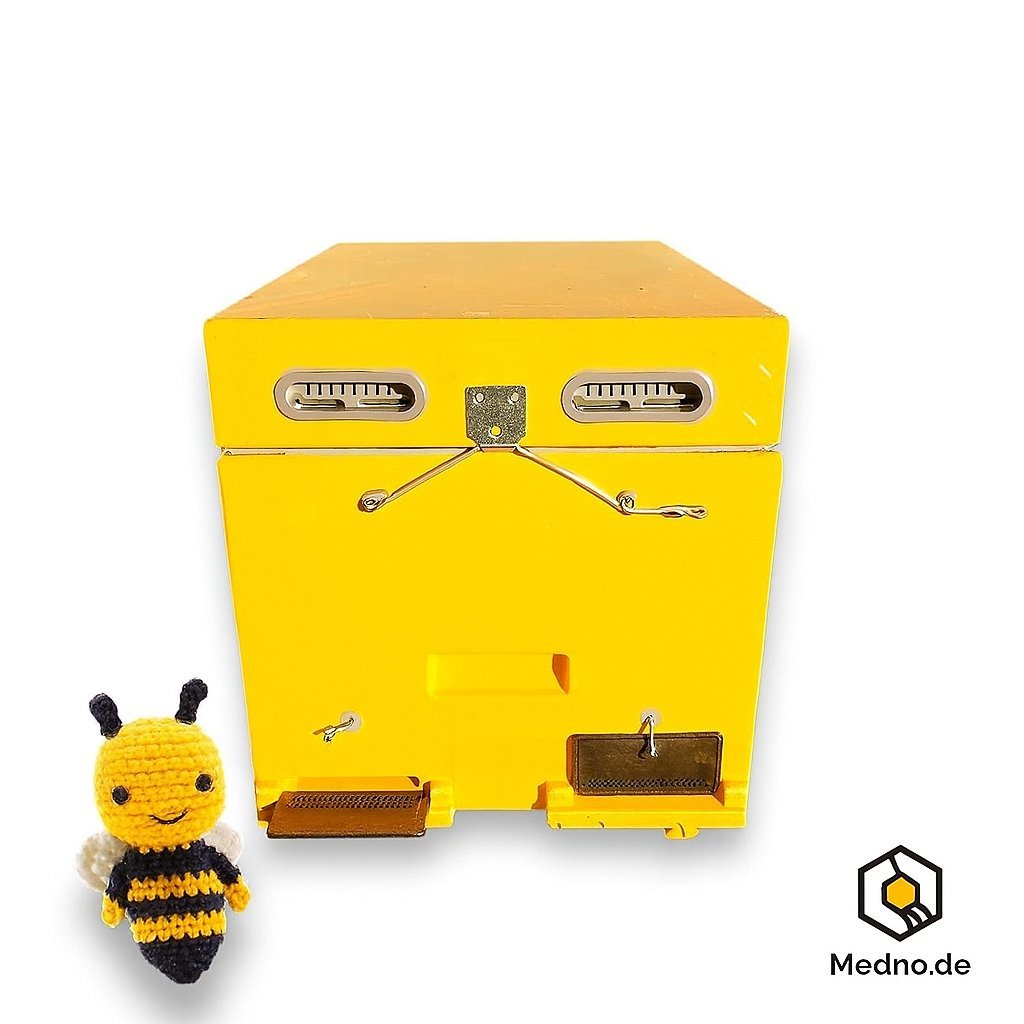 LR Langstroth Polyurethan-Beute Kompakt-Komplettset – Isolierte Bienenbeute für Imker