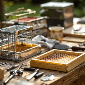 Ausrüstung zur Zucht von Königinnen